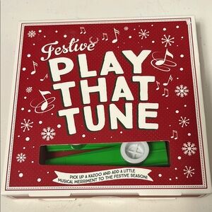 Professor Puzzle Festive Play that Tune Kazoo Set Game 4 Pack